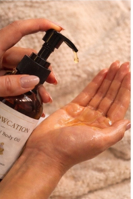 Glowcation Body Oil – Deep Hydration Skin Oil Australia (250ml)